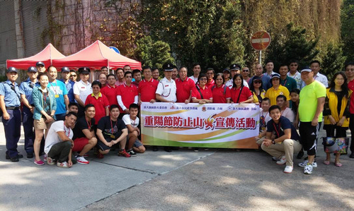 2015年10月21日，重阳节防止山火宣传活动