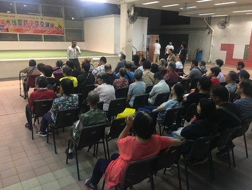 2018年10月26日，深水埗區防火安全講座