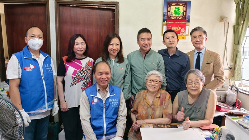 民政事務總署杜潔麗署長探訪受惠家庭